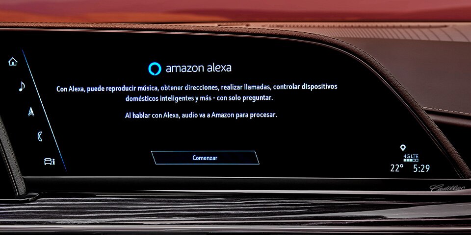 Amazon Alexa Built-In en tu nueva Cadillac Escalade-V 2023