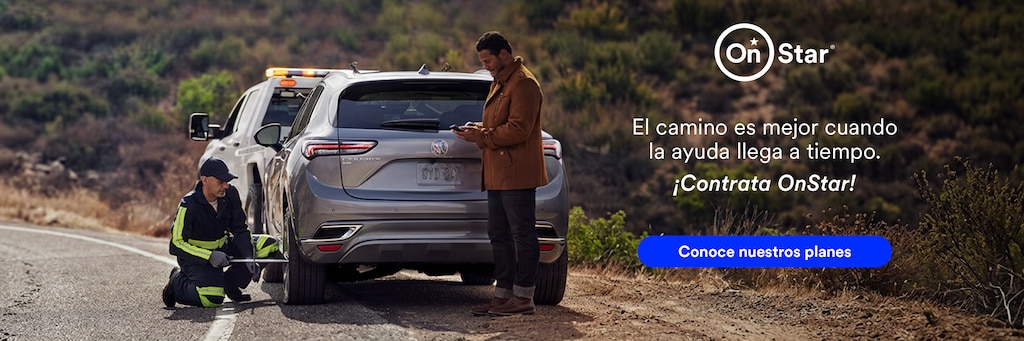 Ecosistema OnStar con Wi-Fi, control remoto del vehículo y asistencia 24/7.